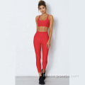 Vrouwen gym fitnesskleding ongebarte fitnesskleding